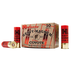 Hornady Heavy Magnum Coyote 3 12 Gauge Ammo 1 1/2 Oz BB Shot 10 Rounds nady Heavy Magnum Coyote 3 12 Gauge 1 1/2 Oz BB Shot 10 Rounds Ammo