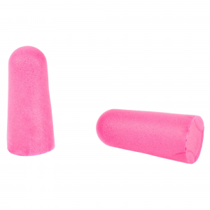 Walker's Pink In-the-Ear Foam Hearing Protection with Case - 7 Pairs