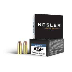 ler ASP 9mm Luger 124gr JHP 20 Rounds Ammo