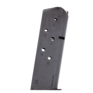 -Gar 1911 Officer .45 ACP 6-Round Blued Steel Magazine Ammo