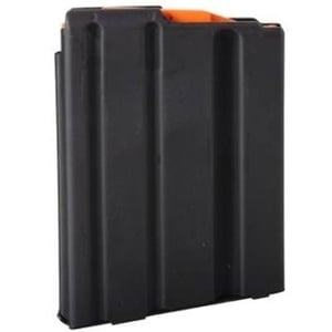 amag AR-15 5.56 / 300BLK 5-Round Stainless Steel Magazine With Orange Follower Ammo