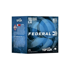 eral Top Gun 28 Gauge 2.75 3/4oz #9 25 Rounds Ammo