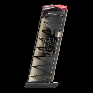  9mm 10-Round Carbon Smoke Magazine For Glock 43X / 48 Pistols Ammo