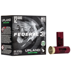 eral Upland Steel 12 Gauge 2.75inch #6 1 1/8oz 25-Round Box Ammo