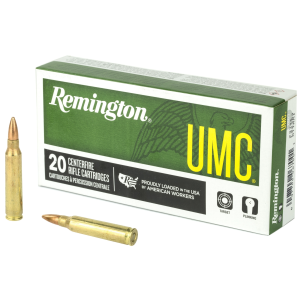 ington UMC .223 Remington 55gr FMJ 20 Rounds Ammo