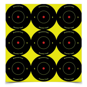 Birchwood Casey 2" Shoot-N-C Bullseye Target 12-Pack