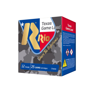  Shotshells Texas Game Load 12 Gauge 2 3/4 #7.5 1 1/4oz 25 Rounds Ammo