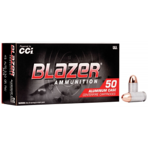 CCI Blazer .45ACP Ammo 230gr FMJ 50 Rounds