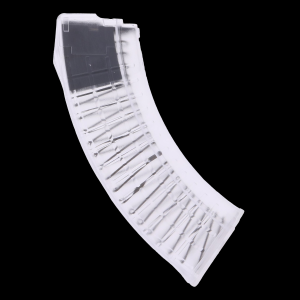 Mag AK-47 7.62x39mm 30-Round Magazine Polymer Clear Ammo