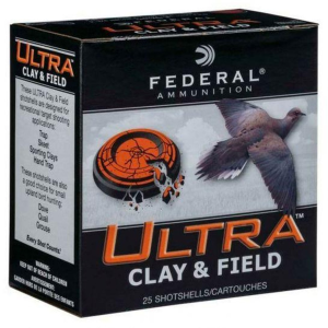 eral Ultra Clay & Field 12 Gauge 2.75 #6 Shot 1 1/8oz 25-Round Box Ammo