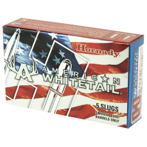 nady American Whitetail 2.75 12 Gauge 1oz Rifled Slug 5 Shells Ammo