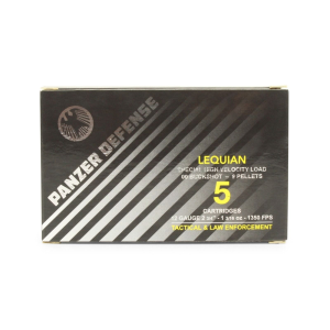 zer Defense Lequian 12 Gauge 2.75 9 Pellets 00 Buckshot 5 Shells Ammo