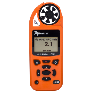 Kestrel Elite Weather Meter with Applied Ballistics and LiNK - Blaze Orange
