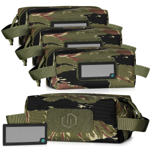 Savior Equipment Loose Sac Soft Ammo Carrier - 4 Pack - Tiger Stripe