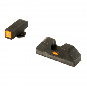 Ameriglo Combative Application Pistol Sights for Glock Pistols in 10mm, .45 ACP, .45 GAP Orange