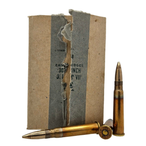 Canadian Military Surplus WWII Era .303 British Ammo 174gr Mk VIIz Ball FMJ 48 Rounds adian Military Surplus WWII Era .303 British 174gr Mk VIIz Ball FMJ 48 Rounds Ammo