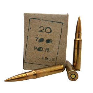 ek Military Surplus 8mm Mauser 198gr Ball FMJBT 20 Rounds Ammo