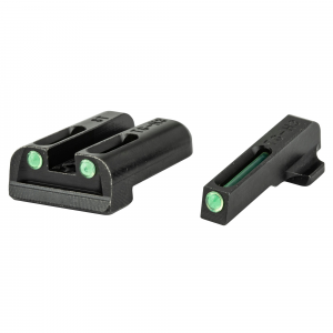 Truglo Brite Site Tritium / Fiber Optic Sights for Sig Sauer #6 Front / #8 Rear Pistols