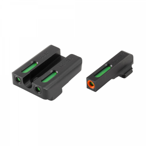 Truglo Brite Site TFX Pro Tritium / Fiber Optic Sights for Sig Sauer #6 Front / #8 Rear