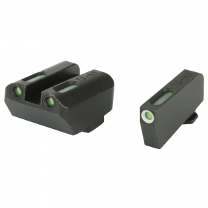 Truglo Brite Site TFX Tritium/Fiber Optic Night Sights for Glock Pistols in 9mm, 40 S&W, 357 Sig