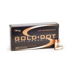 er Gold Dot 9mm 147gr JHP 50 Rounds Ammo