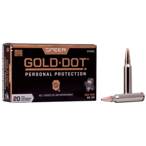 er Gold Dot Personal Protection .223 Remington 62gr SP 20 Rounds Ammo
