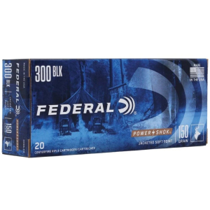 eral Power-Shok .300 Blackout 150gr JSP 20 Rounds Ammo