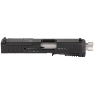 antage Arms Optics Ready .22 LR Conversion Kit W/ Threaded Barrel And Two 15-Round Magazines For Gen 1-5 Glock 26 / 27 Pistols Ammo