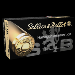 Sellier & Bellot 10mm Auto Ammo 180gr JHP 50 Rounds lier & Bellot 10mm Auto 180gr JHP 50 Rounds Ammo