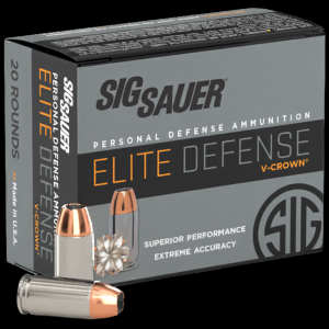  Sauer Elite V-Crown .40 S&W 165gr JHP 20 Rounds Ammo