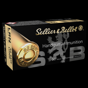 Sellier & Bellot .32 S&W Long Ammo 100gr LRN 50 Rounds