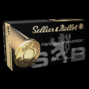 lier & Bellot .357 Magnum 158gr SP 50 Rounds Ammo