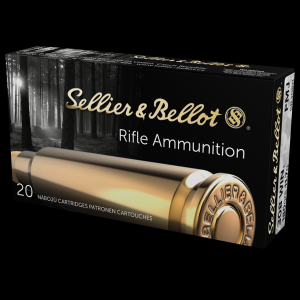 Sellier & Bellot .308 Winchester Ammo 180gr FMJ 20 Rounds lier & Bellot .308 Winchester 180gr FMJ 20 Rounds Ammo