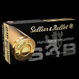 lier & Bellot 9mm Luger 115gr JHP 50 Rounds Ammo