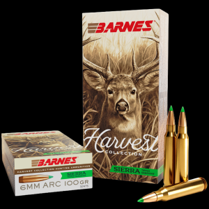 nes Harvest Collection 6mm ARC 100gr Sierra TGK 20 Rounds Ammo