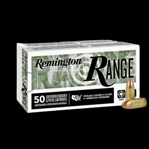 ington Range 9mm Luger 124gr FMJ 50 Rounds Ammo
