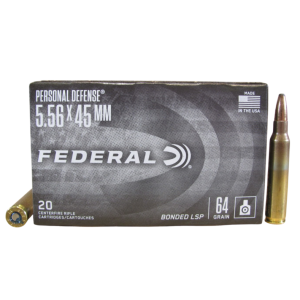 eral Tactical Bonded 5.56 NATO 64gr SP 20 Rounds Ammo