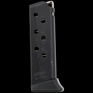 ther PP .32 ACP 7-Round Anti-Friction Magazine W/ Finger Rest Ammo