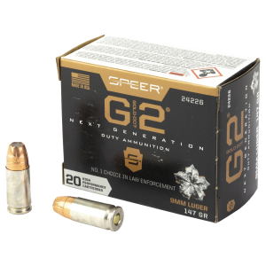 er Gold Dot G2 9mm Luger 147gr HP 20 Rounds Ammo