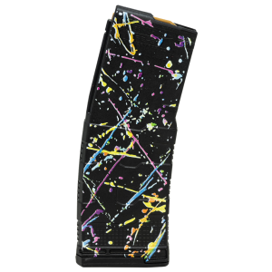 nd2 AR-15 Mod-3 .223 / 5.56 30-Round Neon Splatter Magazine Ammo