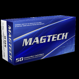 Magtech Range .40 S&W Ammo 180gr FMJFN 50 Rounds tech Range .40 S&W 180gr FMJFN 50 Rounds Ammo