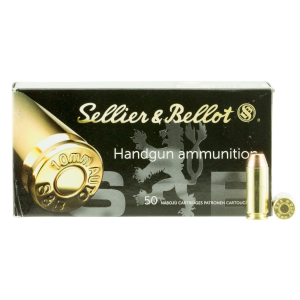 lier & Bellot 10mm Auto 180gr FMJ 50 Rounds Ammo