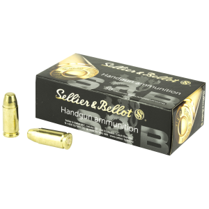 lier & Bellot Subsonic 9mm Luger 150gr FMJ 50 Rounds Ammo