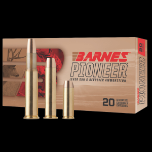 Barnes Pioneer .45-70 Government Ammo 400gr Original JHP FN 20 Rounds nes Pioneer .45-70 Government 400gr Original JHP FN 20 Rounds Ammo