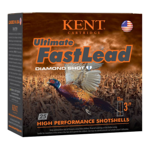 Kent Cartridge Ultimate FastLead 3 12 Gauge Ammo 1 3/4oz #6 Shot 25 Shells t Cartridge Ultimate FastLead 3 12 Gauge 1 3/4oz #6 Shot 25 Shells Ammo