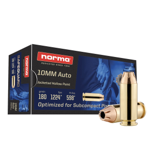 ma Safeguard 10mm Auto 180gr JHP 50 Rounds Ammo