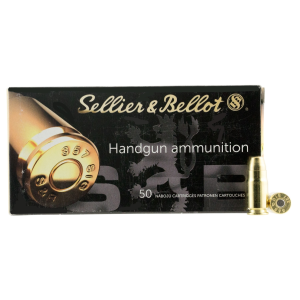 Sellier & Bellot .357 SIG Ammo 140gr FMJ 50 Rounds lier & Bellot .357 SIG 140gr FMJ 50 Rounds Ammo