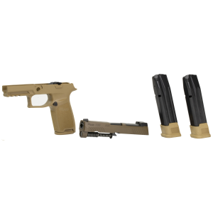  Sauer M18 9mm Caliber X-Change Kit With One 17-Round And Two 21-Round Magazines Ammo