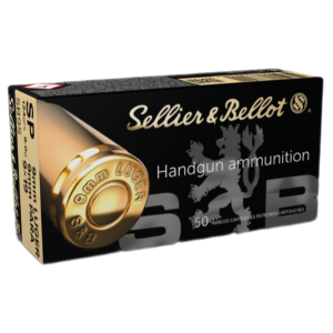 Sellier & Bellot 9mm Luger Ammo 124gr SJSP 50 Rounds lier & Bellot 9mm Luger 124gr SJSP 50 Rounds Ammo