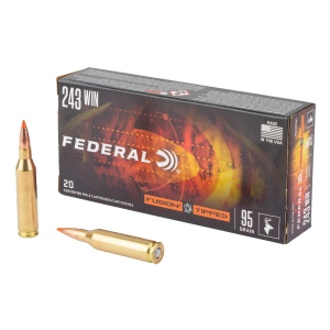 eral Fusion Tipped .243 Winchester 95gr Polymer Tip 20 Rounds Ammo